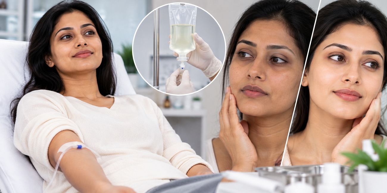 dizziness after glutathione injection IV for Skin Brightening GLO-C | Best Skin